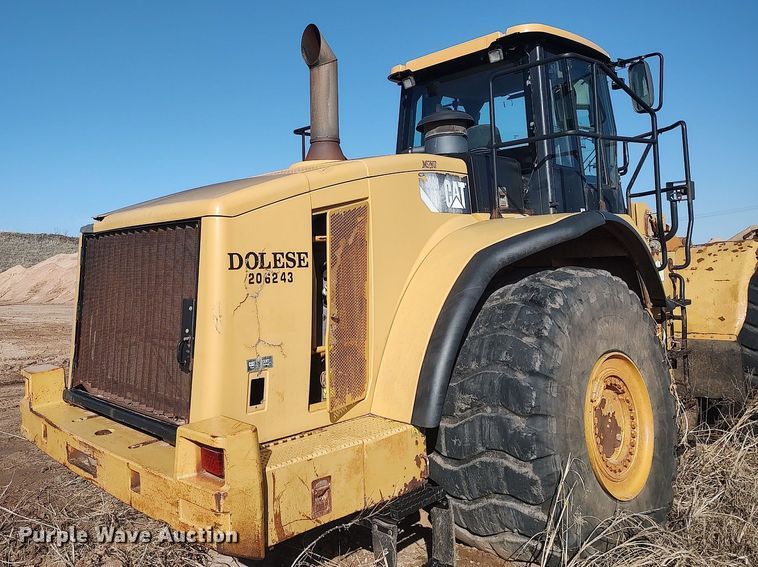 image for item DO3803 2007 Caterpillar 980H  wheel loader