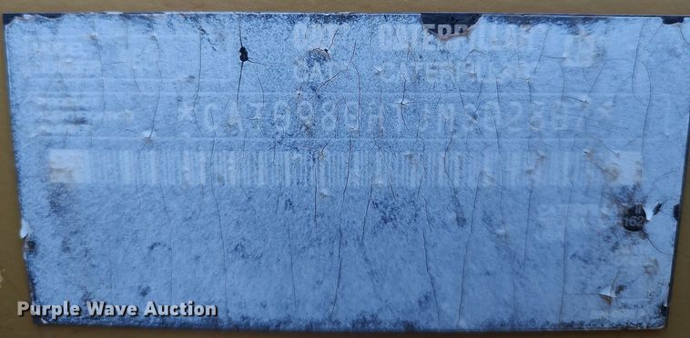 image for item DO3803 2007 Caterpillar 980H  wheel loader