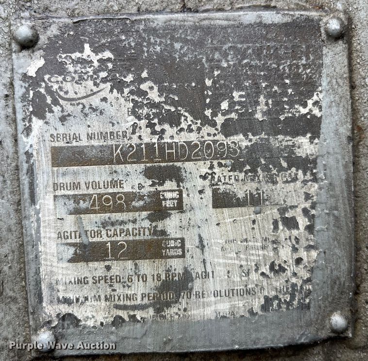 image for item DP0467 2003 International 5500i  ready mix truck