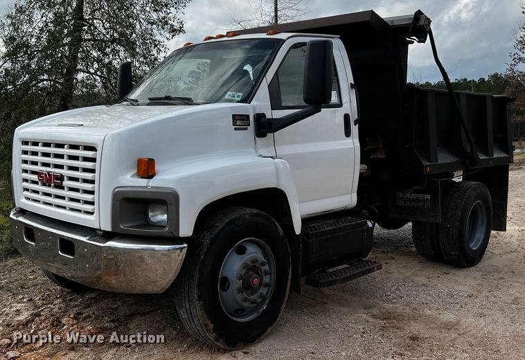 image for item DQ1971 2007 GMC C6500  dump truck