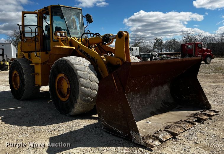 image for item DQ1973 2008 Kawasaki 85ZV-2  wheel loader
