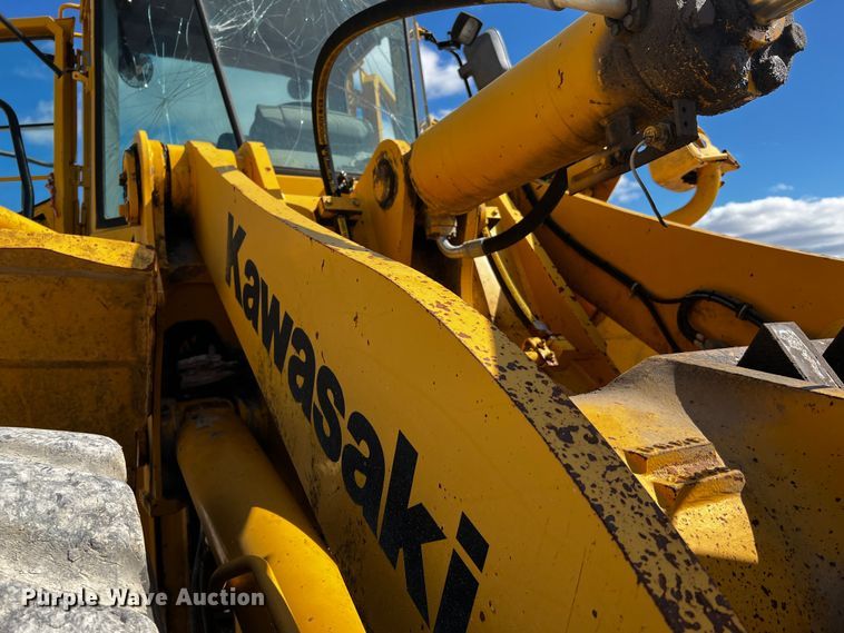 image for item DQ1973 2008 Kawasaki 85ZV-2  wheel loader