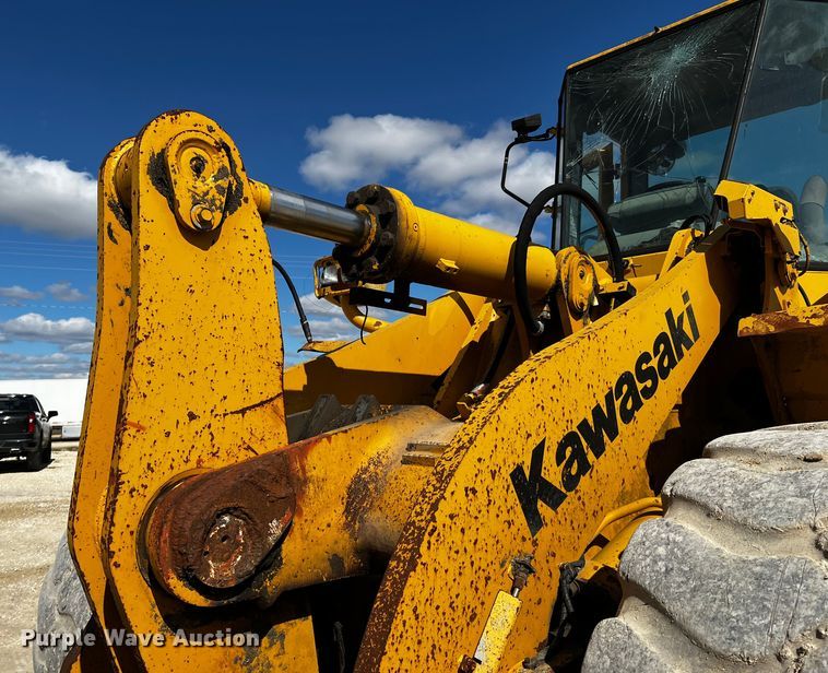 image for item DQ1973 2008 Kawasaki 85ZV-2  wheel loader