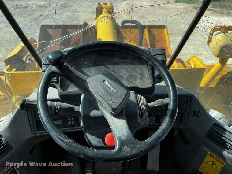 image for item DQ1973 2008 Kawasaki 85ZV-2  wheel loader