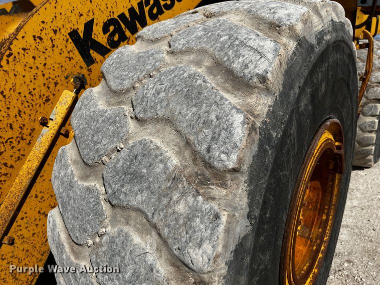 image for item DQ1973 2008 Kawasaki 85ZV-2  wheel loader