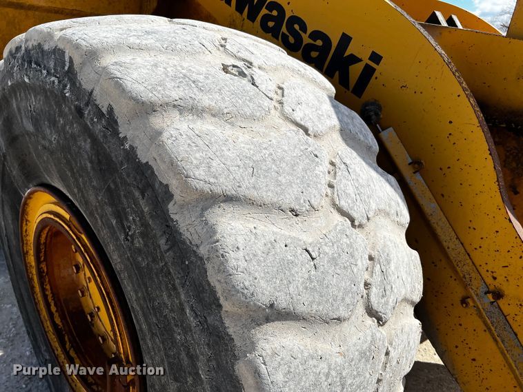 image for item DQ1973 2008 Kawasaki 85ZV-2  wheel loader