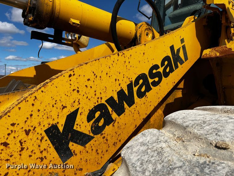 image for item DQ1973 2008 Kawasaki 85ZV-2  wheel loader