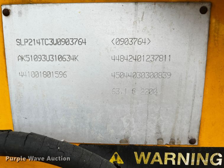 image for item DQ1995 2003 JCB 214  backhoe