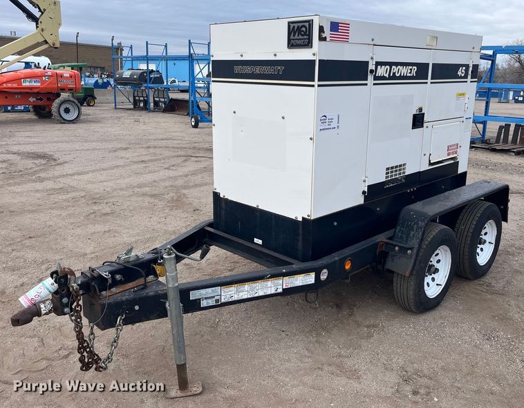 image for item DQ4091 2014 Multiquip Whisperwatt DCA-45SSIU4F  generator