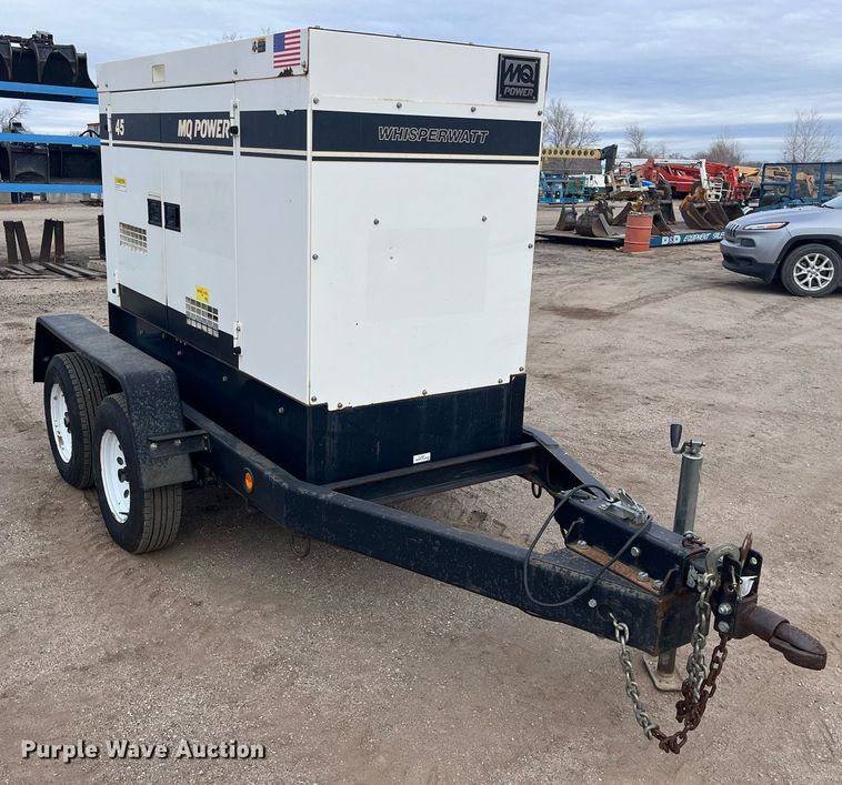 image for item DQ4091 2014 Multiquip Whisperwatt DCA-45SSIU4F  generator