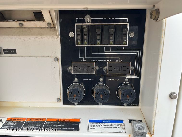 image for item DQ4091 2014 Multiquip Whisperwatt DCA-45SSIU4F  generator