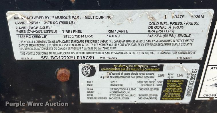 image for item DQ4091 2014 Multiquip Whisperwatt DCA-45SSIU4F  generator