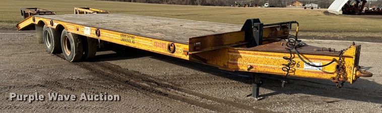 image for item DR6014 1990 CZ Engineering CZ32KT  equipment trailer