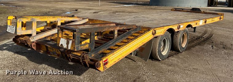 image for item DR6014 1990 CZ Engineering CZ32KT  equipment trailer