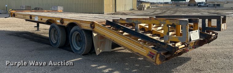 image for item DR6014 1990 CZ Engineering CZ32KT  equipment trailer