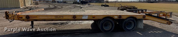 image for item DR6014 1990 CZ Engineering CZ32KT  equipment trailer