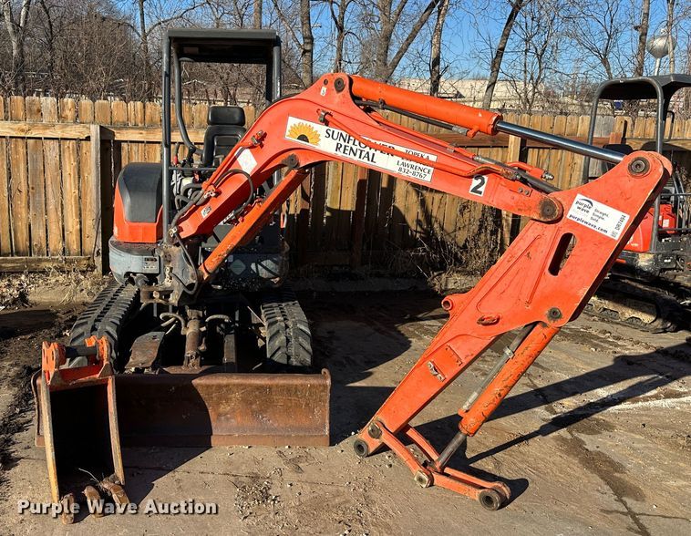 image for item DR7494 Kubota KX91-3  mini excavator