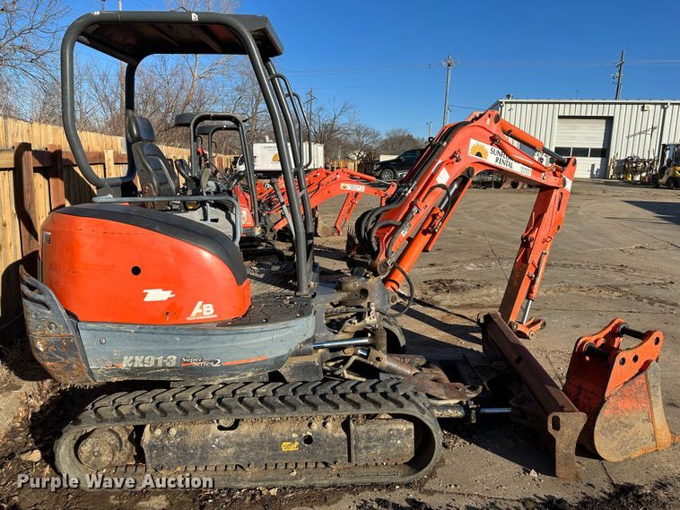 image for item DR7494 Kubota KX91-3  mini excavator