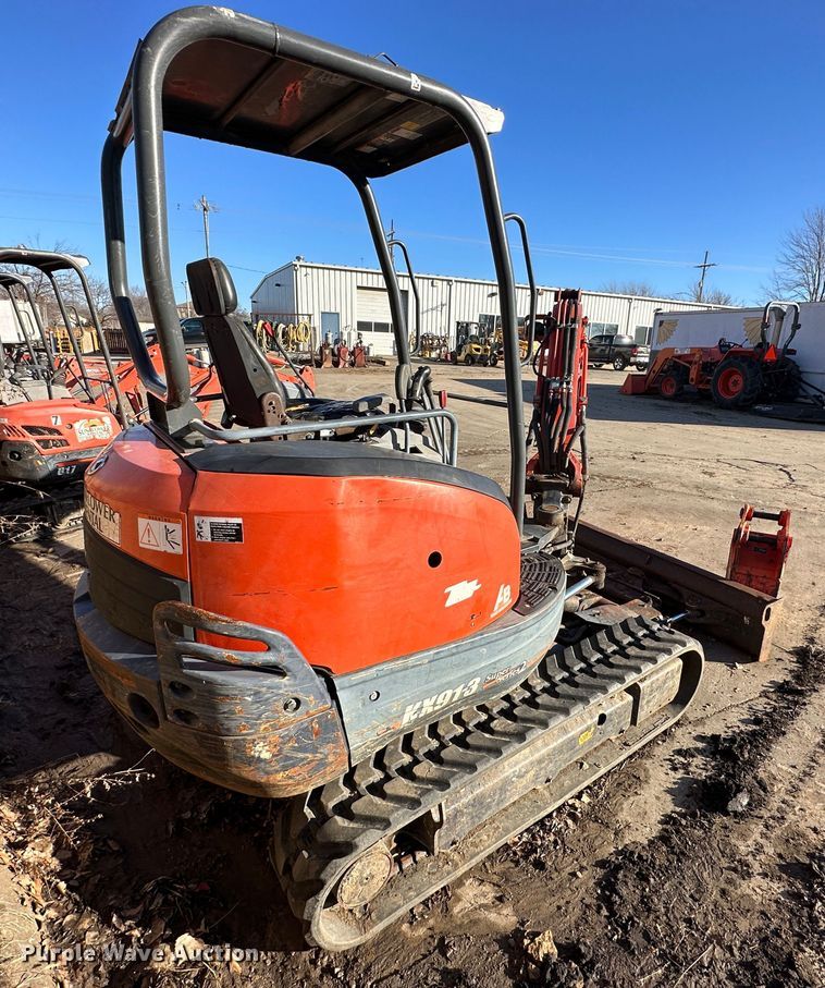 image for item DR7494 Kubota KX91-3  mini excavator