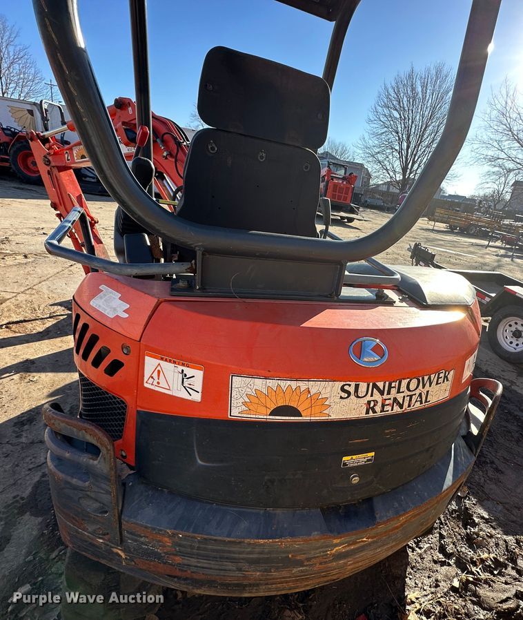 image for item DR7494 Kubota KX91-3  mini excavator