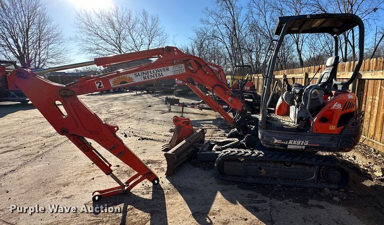 image for item DR7494 Kubota KX91-3  mini excavator