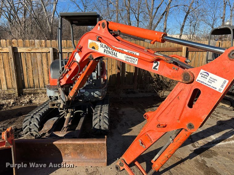 image for item DR7494 Kubota KX91-3  mini excavator