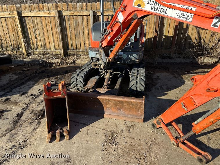 image for item DR7494 Kubota KX91-3  mini excavator