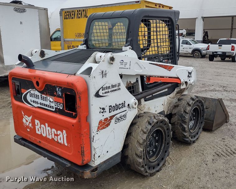 image for item DR8183 2018 Bobcat S550  skid steer loader