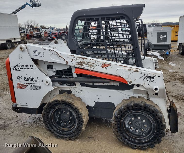 image for item DR8184 2017 Bobcat S550  skid steer loader