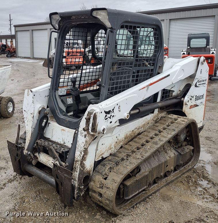 image for item DR8187 2016 Bobcat T550  tracked skid steer loader