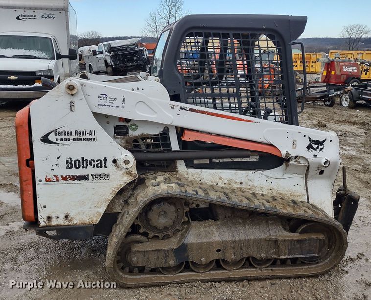 image for item DR8187 2016 Bobcat T550  tracked skid steer loader