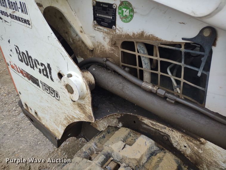 image for item DR8187 2016 Bobcat T550  tracked skid steer loader