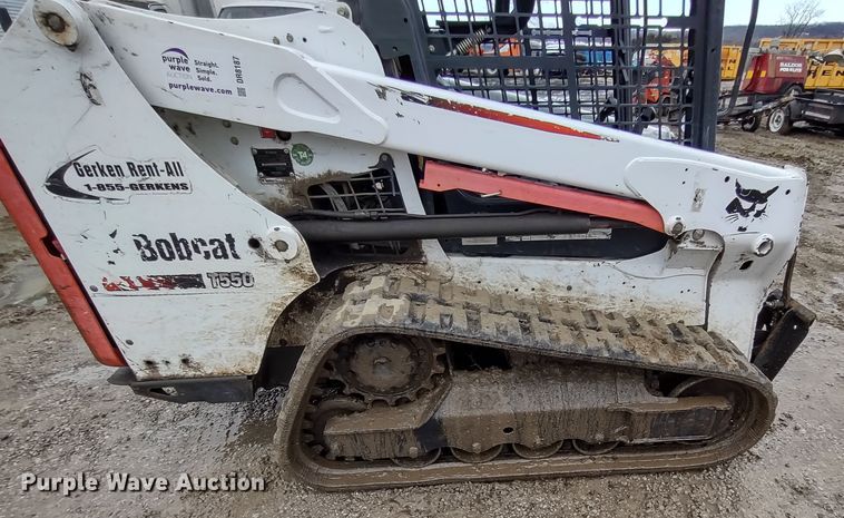 image for item DR8187 2016 Bobcat T550  tracked skid steer loader