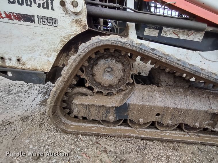 image for item DR8187 2016 Bobcat T550  tracked skid steer loader