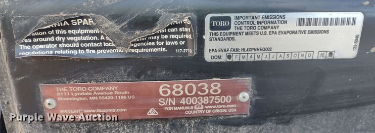 image for item DR8188 Toro Mud Buggy  concrete buggy