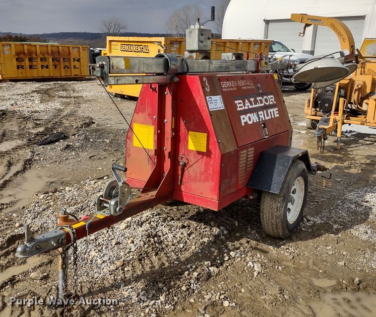 image for item DR8196 2005 Baldor Powerlite  light plant