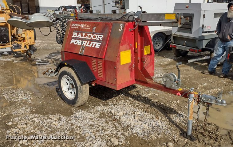 image for item DR8196 2005 Baldor Powerlite  light plant