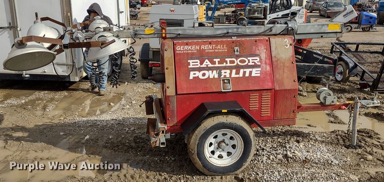 image for item DR8196 2005 Baldor Powerlite  light plant