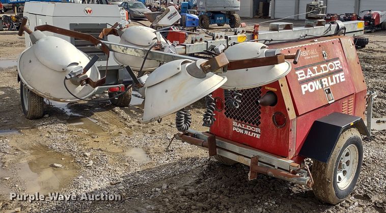 image for item DR8196 2005 Baldor Powerlite  light plant