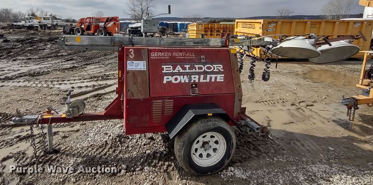 image for item DR8196 2005 Baldor Powerlite  light plant