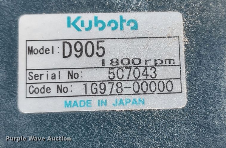 image for item DR8196 2005 Baldor Powerlite  light plant