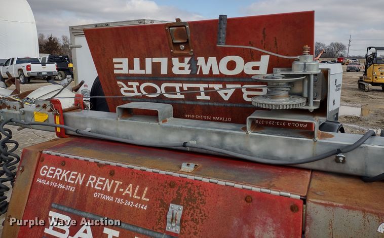 image for item DR8196 2005 Baldor Powerlite  light plant