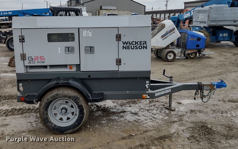 image for item DR8197 Wacker Neuson G25  generator