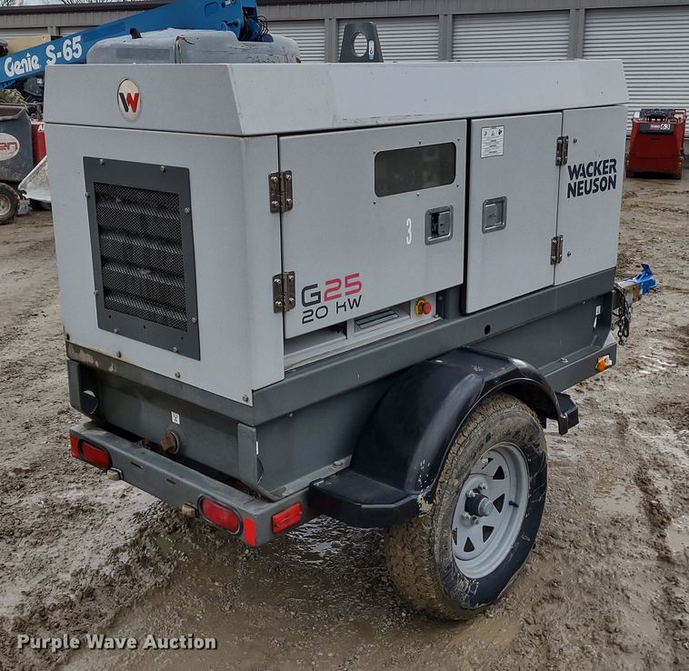 image for item DR8197 Wacker Neuson G25  generator