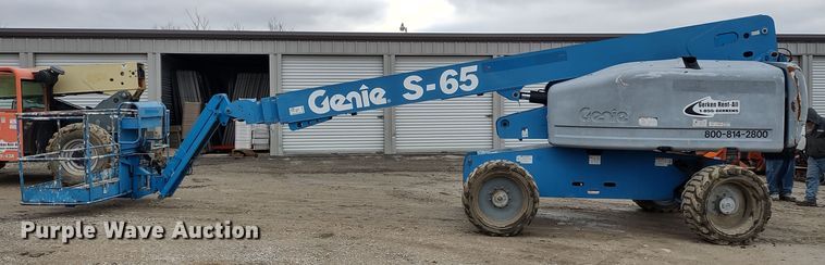 image for item DR8205 2008 Genie S65  boom lift