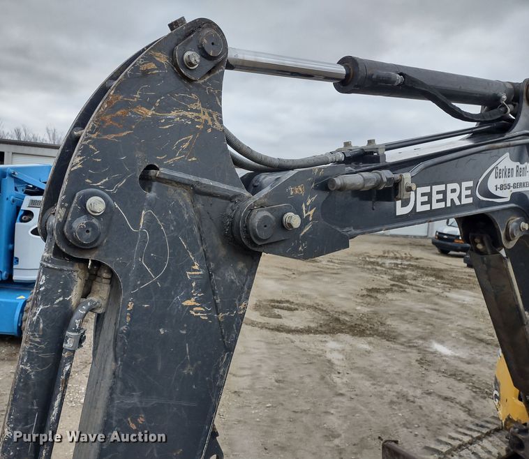 image for item DR8207 2016 John Deere 26G  mini excavator