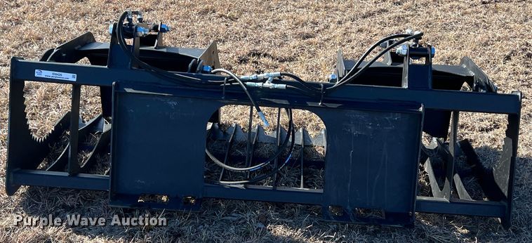 image for item ID9426 75" W skid steer grapple bucket