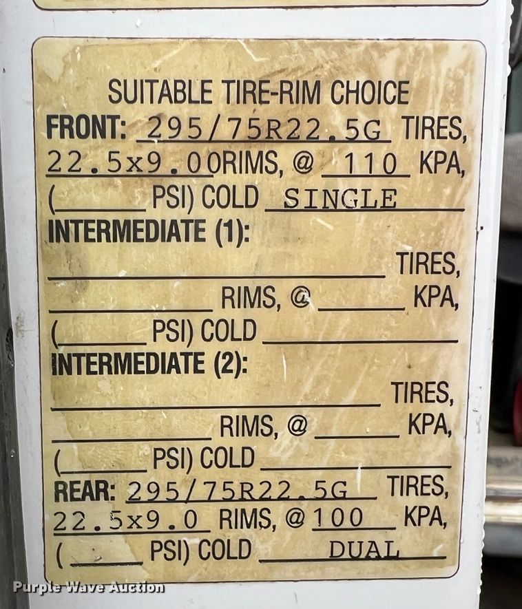 image for item ID9461 1996 International 2554  dump truck