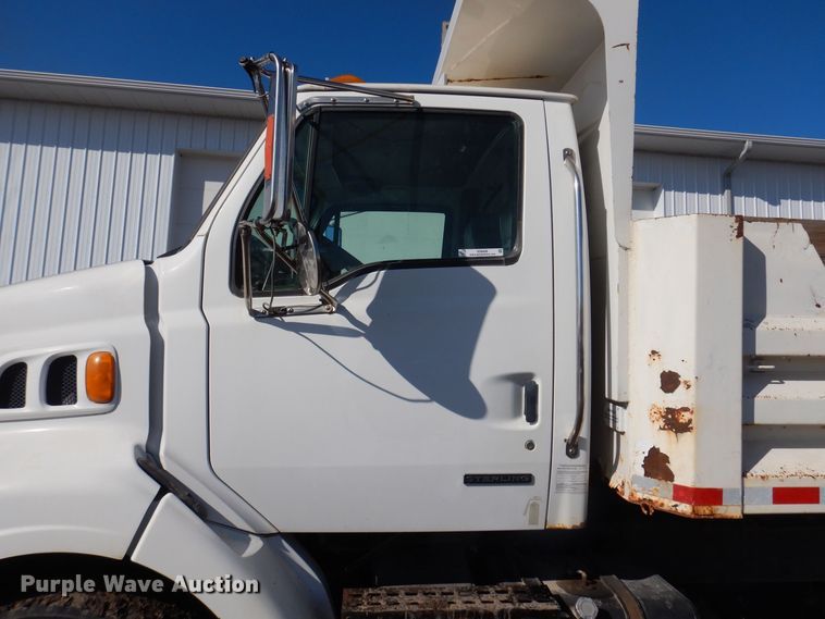 image for item IO9406 2002 Sterling L8500  dump truck