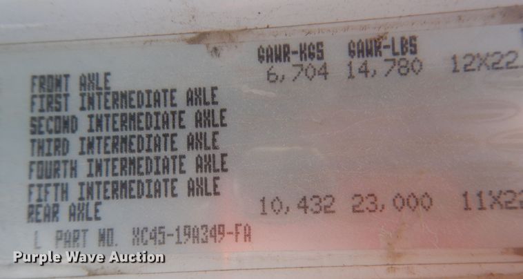 image for item IO9406 2002 Sterling L8500  dump truck